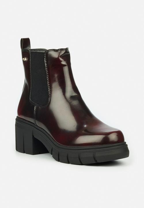 Miss Black - Calypso1 chelsea boot - oxblood