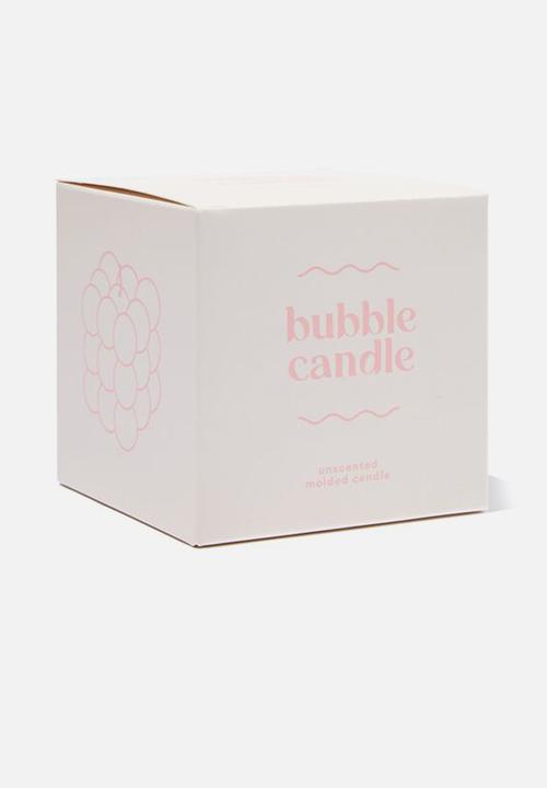 Cotton On - Large bubble candle - soft candy