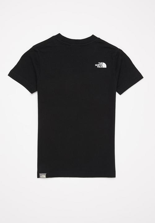 The North Face - Short sleeve easy tee - black & white