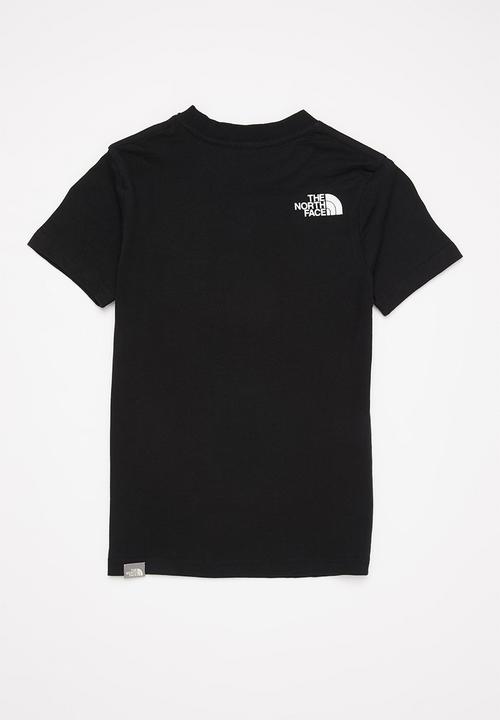 The North Face - Short sleeve box tee - black