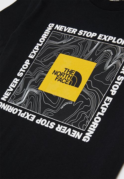 The North Face - Short sleeve box tee - black