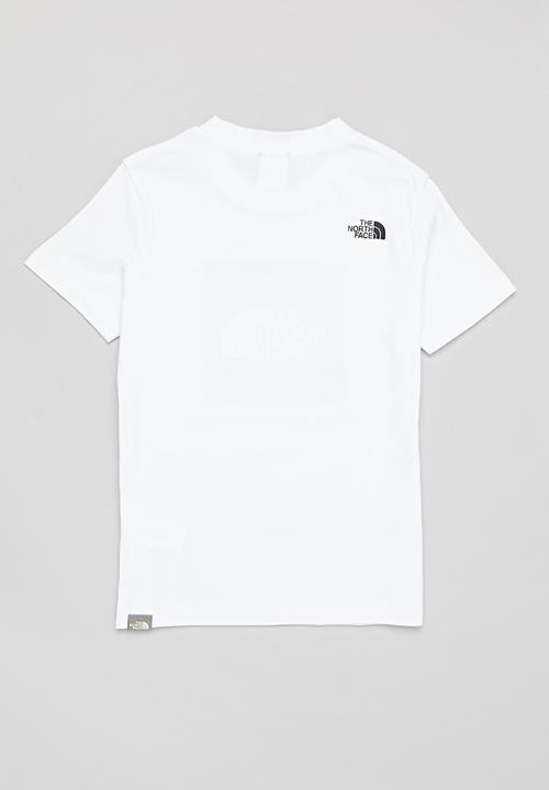 The North Face - Short sleeve box tee - white