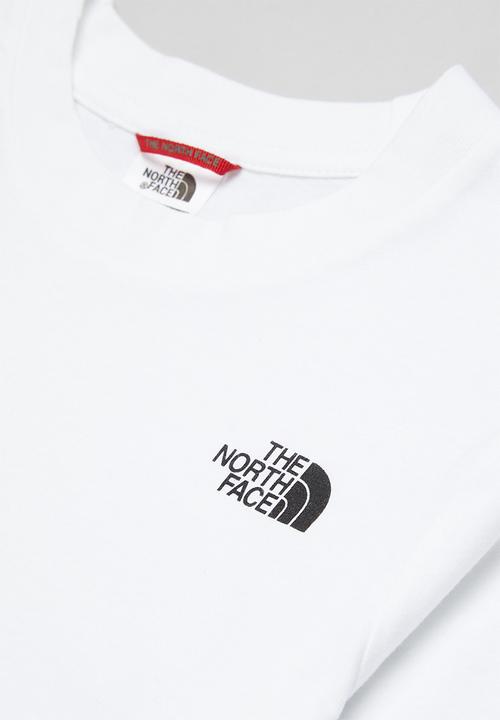 The North Face - Long sleeve simple dome tee - white