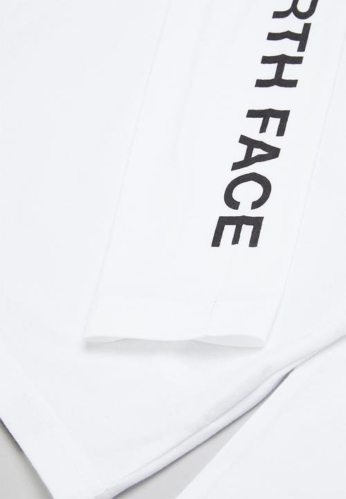 The North Face - Long sleeve simple dome tee - white