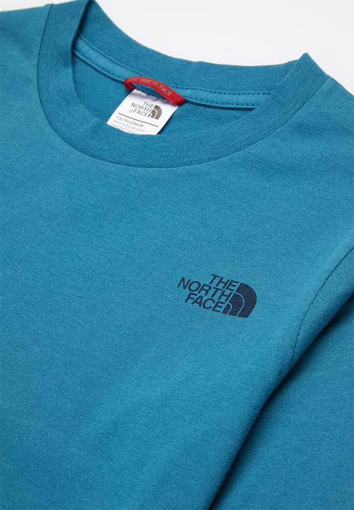 The North Face - Long sleeve simple dome tee - blue