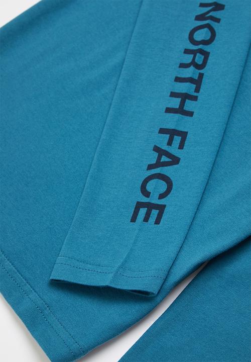 The North Face - Long sleeve simple dome tee - blue
