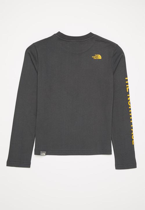 The North Face - Long sleeve simple dome tee - grey