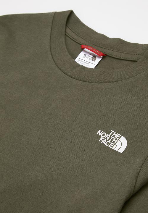 The North Face - Long sleeve simple dome tee - taupe green