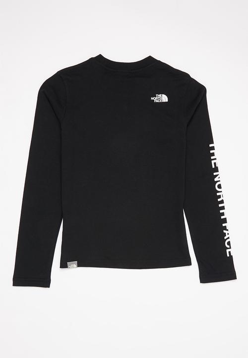 The North Face - Long sleeve simple dome tee - black