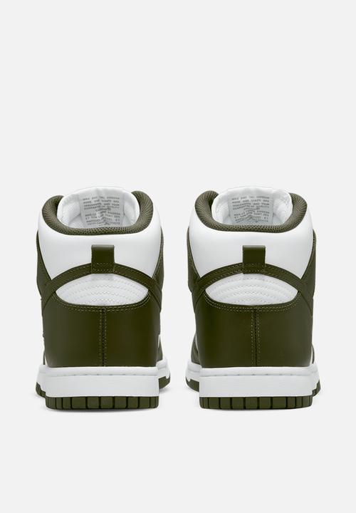 Nike - Dunk High retro - white/cargo khaki