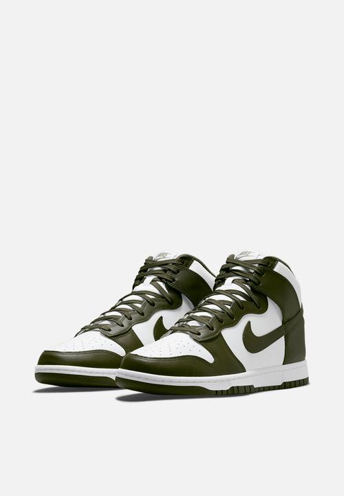 Nike - Dunk High retro - white/cargo khaki