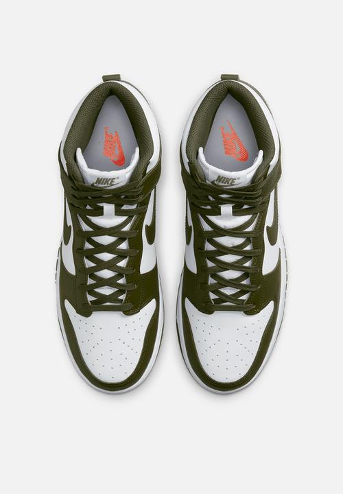 Nike - Dunk High retro - white/cargo khaki
