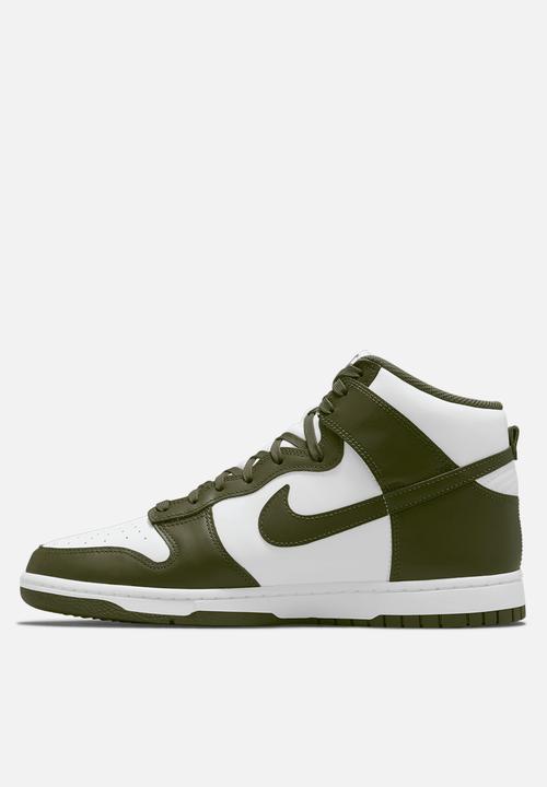 Nike - Dunk High retro - white/cargo khaki