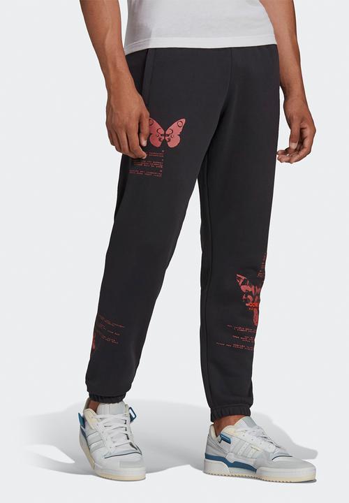 adidas Originals - ADVENTURE C-BUTTERFLY SWEAT PANTS - Carbon Charc