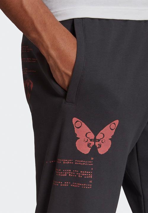 adidas Originals - ADVENTURE C-BUTTERFLY SWEAT PANTS - Carbon Charc