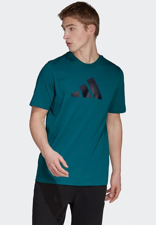 adidas Performance - Future Icons 3Bar Tee - Teal