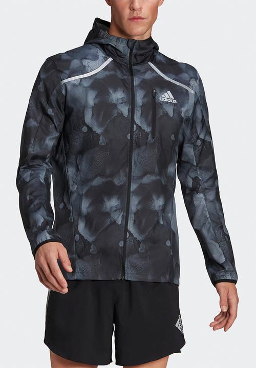 adidas Performance - Marathon jacket - black/print