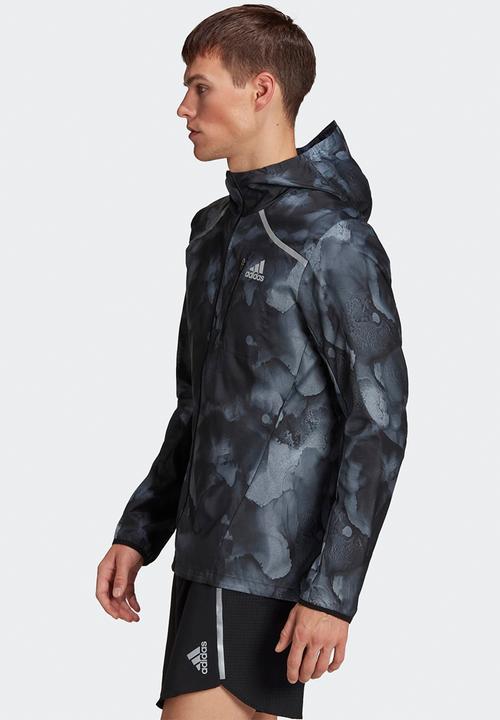 adidas Performance - Marathon jacket - black/print