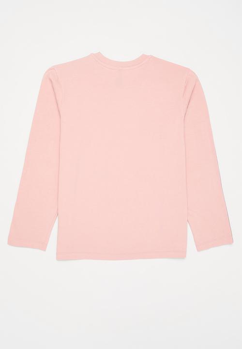 adidas Originals - K 3s long sleeve tee - wonder mauve