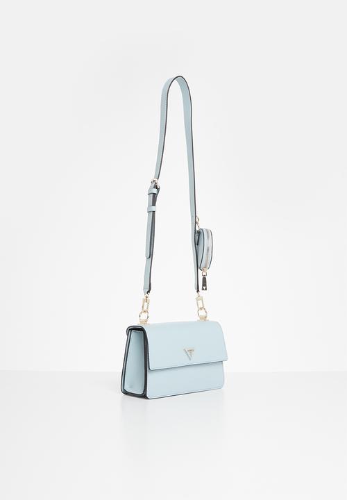 GUESS - Alexie crossbody flap - pale cloud