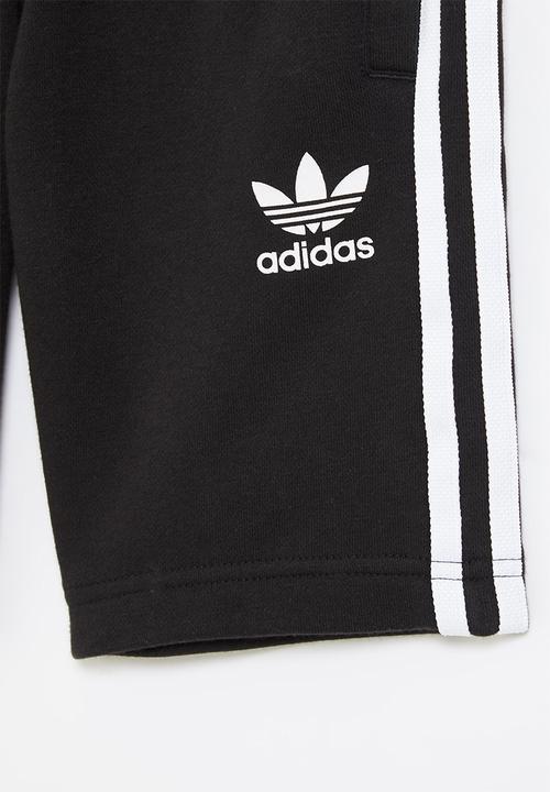 adidas Originals - Shorts - black & white
