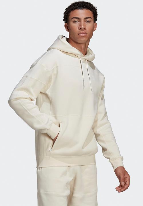 adidas Originals - Adicolor Clean Classics Hoodie - White : non-dyed