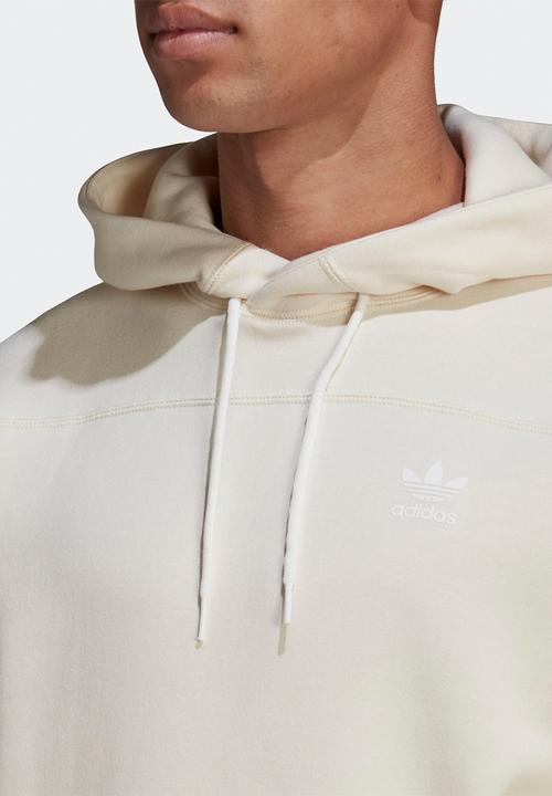 adidas Originals - Adicolor Clean Classics Hoodie - White : non-dyed