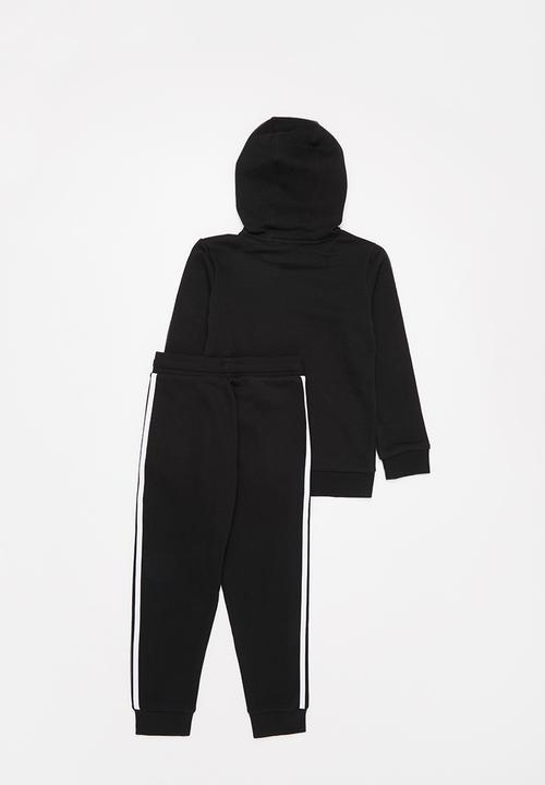 adidas Originals - Hoodie set - black & white