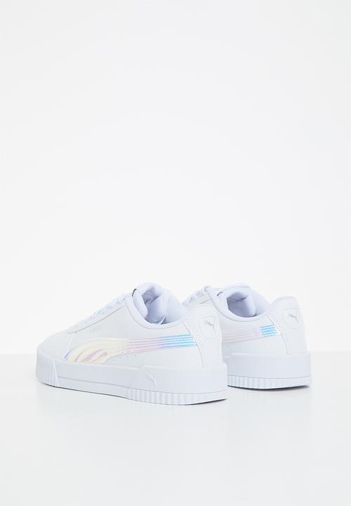 PUMA - Carina holo ps - puma white-puma silver