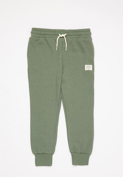 Cotton On - Multipack marlo trackpant two pack - camo & swag green