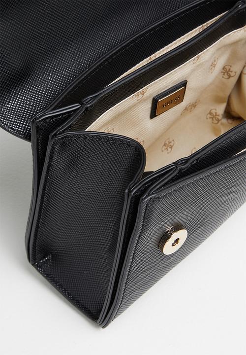 GUESS - Alexie crossbody flap - black