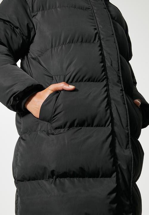 Superbalist - Long puffer - black
