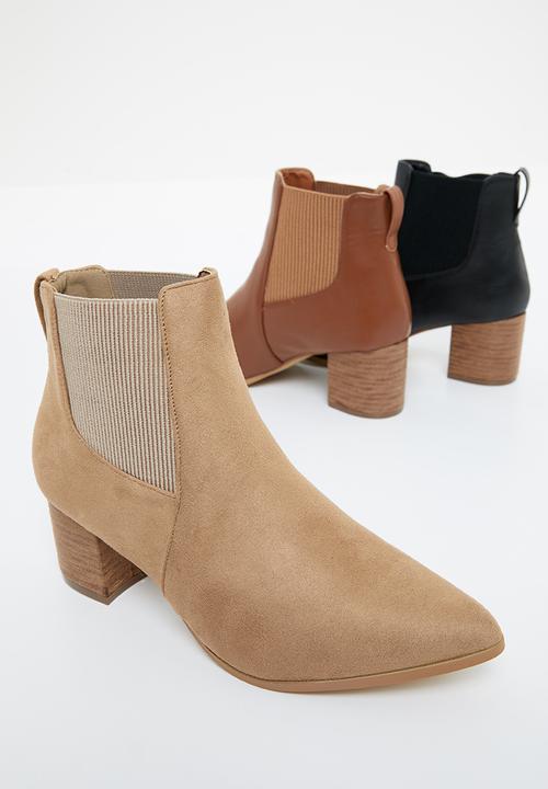 edit - Jalila ankle boot - beige