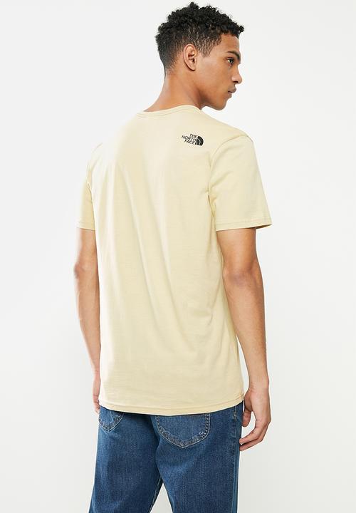 The North Face - M short sleeve mountain line tee - grey melange