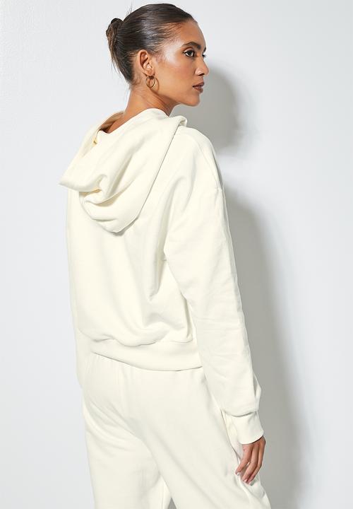 Superbalist - Crop hoodie - ecru