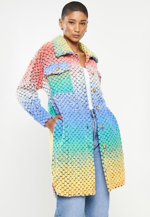 Stella Morgan - Wool longline coat - multi