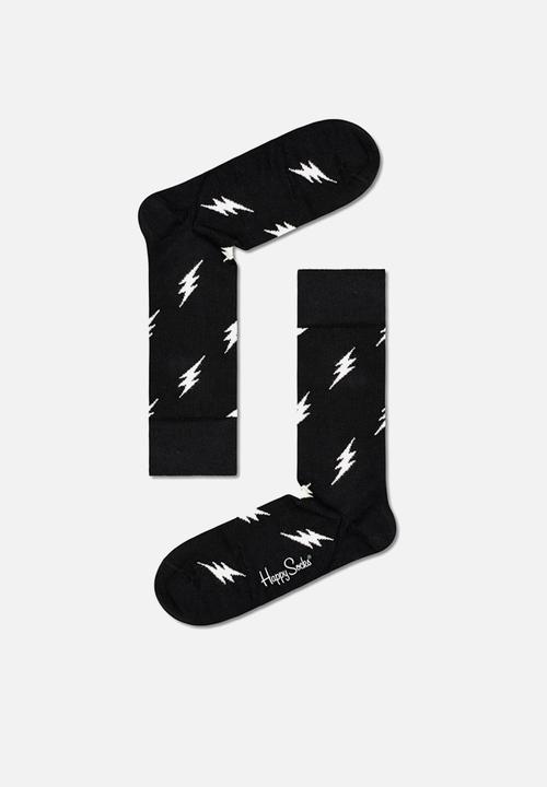 Happy Socks - 4-pack black & white socks gift set