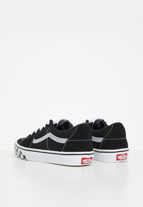 Vans - Jn sk8-low - (reflective sidestripe) checkerboard & black