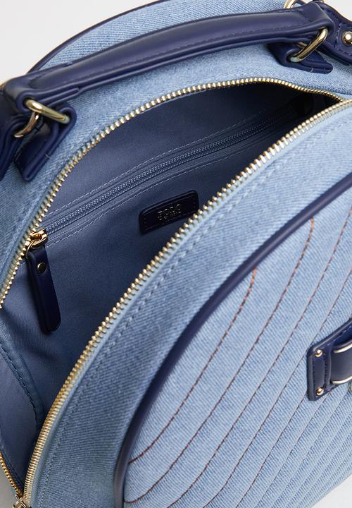 POLO - Denim quilt backpack - blue