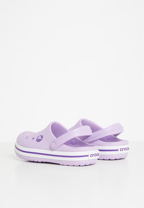 Crocs - Crocband clog k - lavender & neon purple