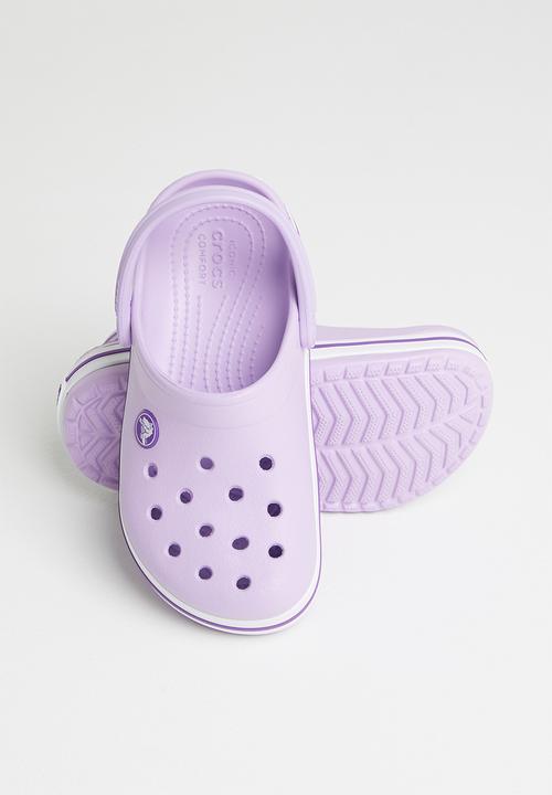 Crocs - Crocband clog k - lavender & neon purple