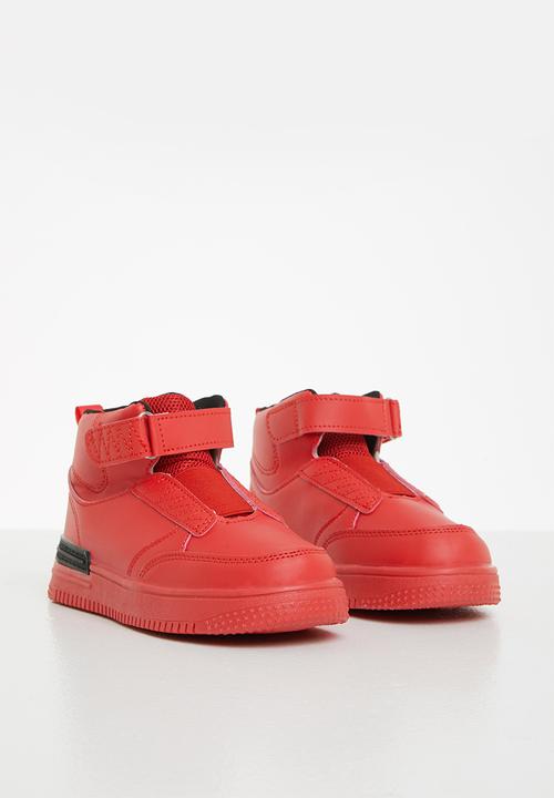 Tom Tom - Boys hi top sneaker - red