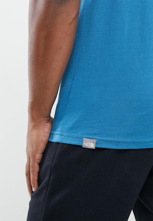 The North Face - M short sleeve simple dome tee - blue