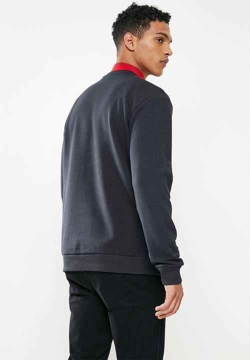 Only & Sons - Onstokyo reg print crew neck - navy