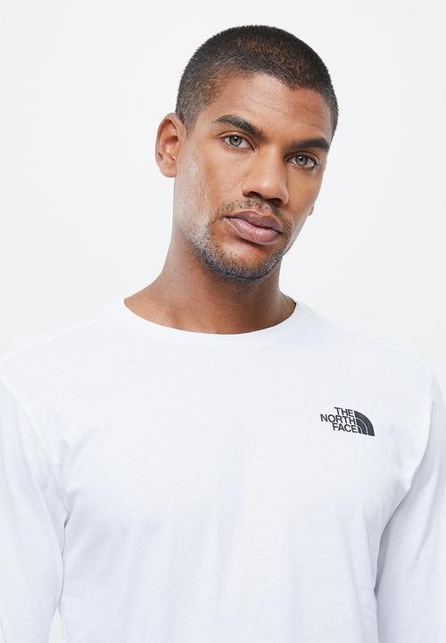 The North Face - M long sleeve graphic tee - white