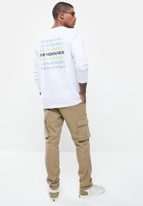The North Face - M long sleeve graphic tee - white