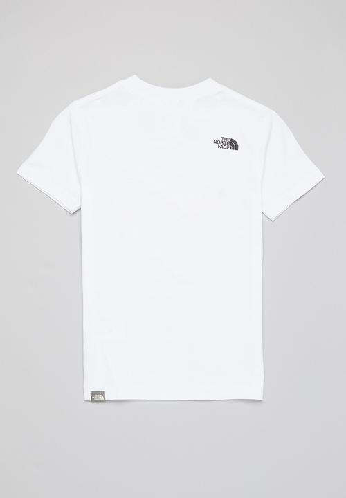 The North Face - Short sleeve easy tee - white & black