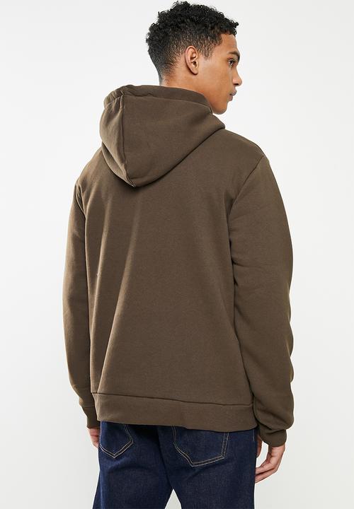 Only & Sons - Onsceres life hoodie sweat - burgundy