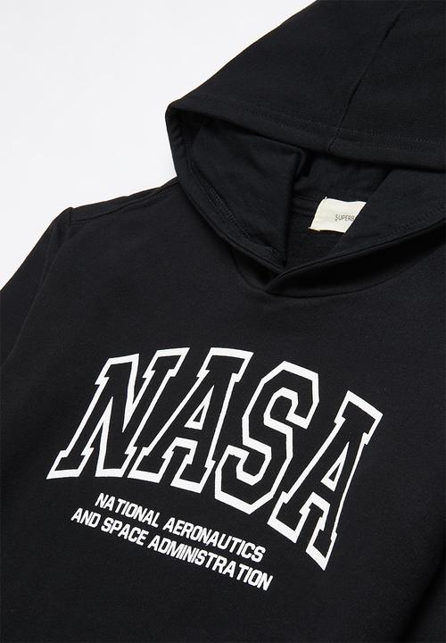 Superbalist Kids - NASA hoodie & short set - black