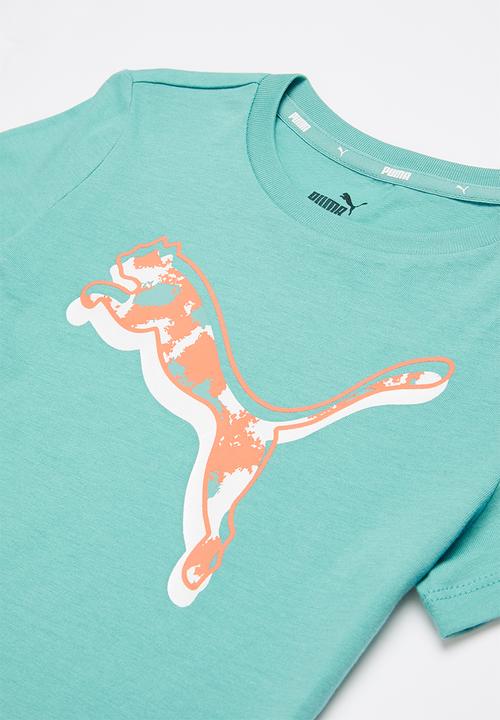 PUMA - Alpha tee g - porcelain